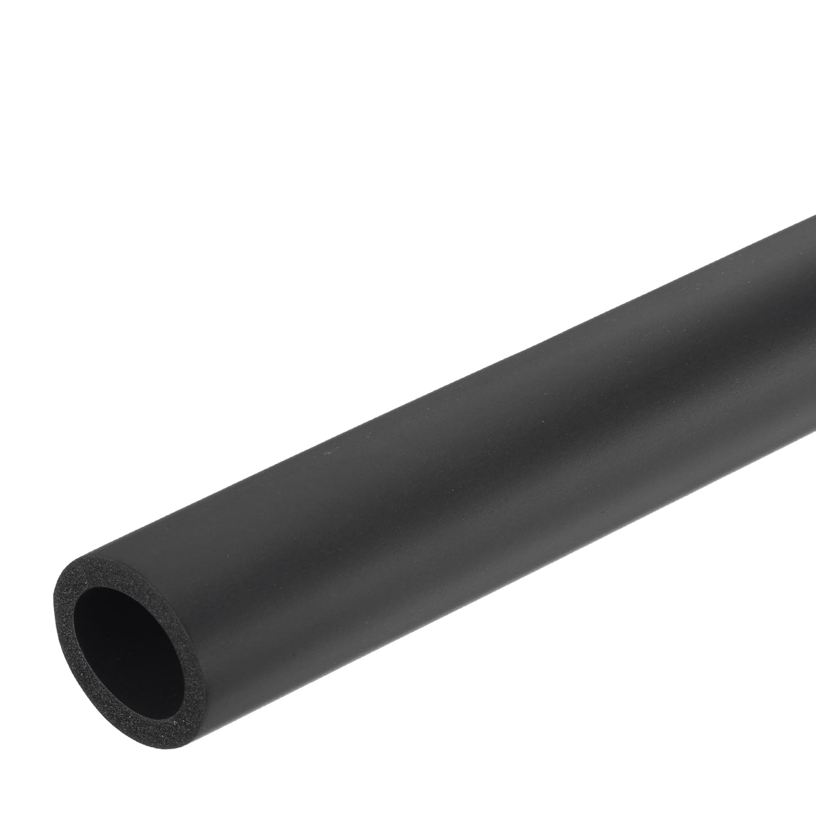uxcell Foam Tubing for Handle Grip Support,23.5mm ID 33.5mm(1 5/16") OD 0.3 Meter/1ft Length Black