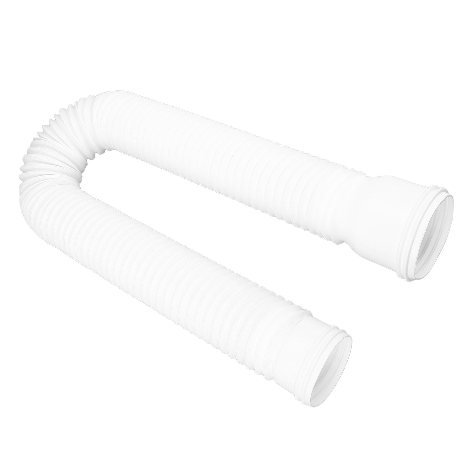 Extension Tuyau De Gouttière Télescopique 20-59 Pouces - Flexible - Blanc - Pour Éviter Les Inondations Et L'Érosion