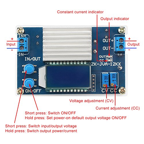 Drok REES-1822 Dc Buck Converter, 5.3V-32V To 1.2V-32V 12A Adjustable Power Supply thumb #2