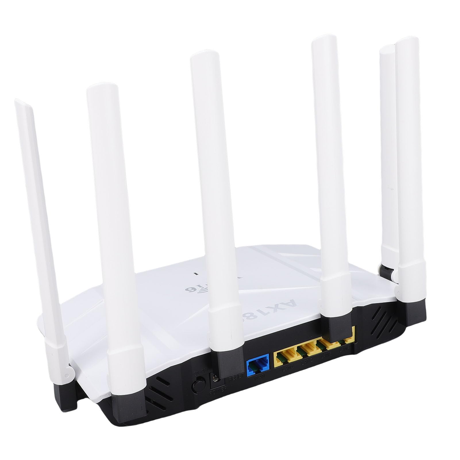 XUMIUZIY Router WiFi 6 Dual Band 2.4G 5G, 6 Anten (wtyczka UE)