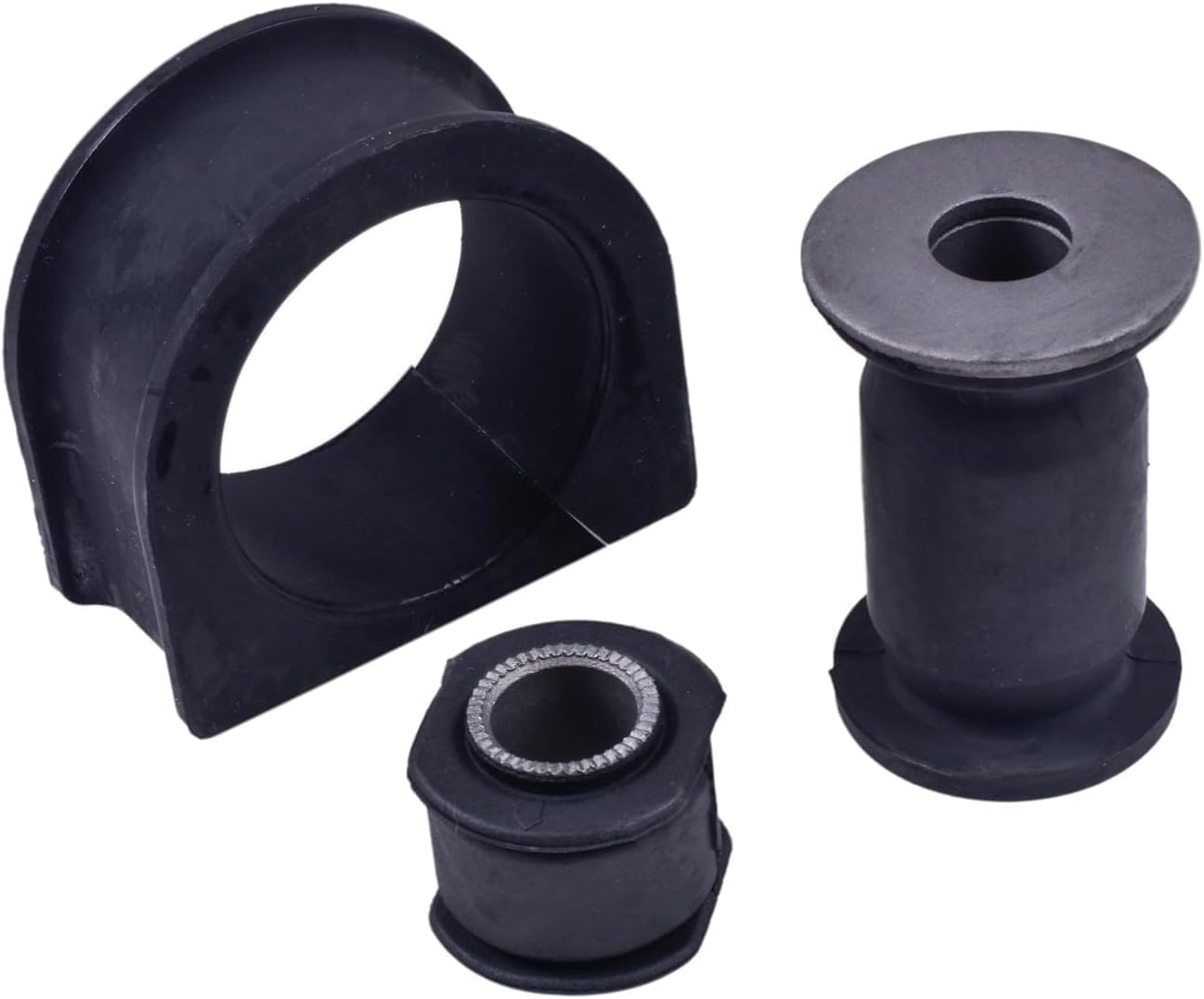 3Pcs Power Steering Rack and Pinion Bushing Kit Compatible with 1996-2002 Toyota 4Runner; Compatible with 1995-2004 Toyota Tacoma Replace 45517-35010, 44203-35030
