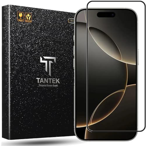 Image of TitanGuard Tempered Glass Screen Protector Guard for iPhone 17 / iPhone 16 Pro - 9H Hardness, Military Grade, Anti-Static, Easy Installation Kit - 1 PACK