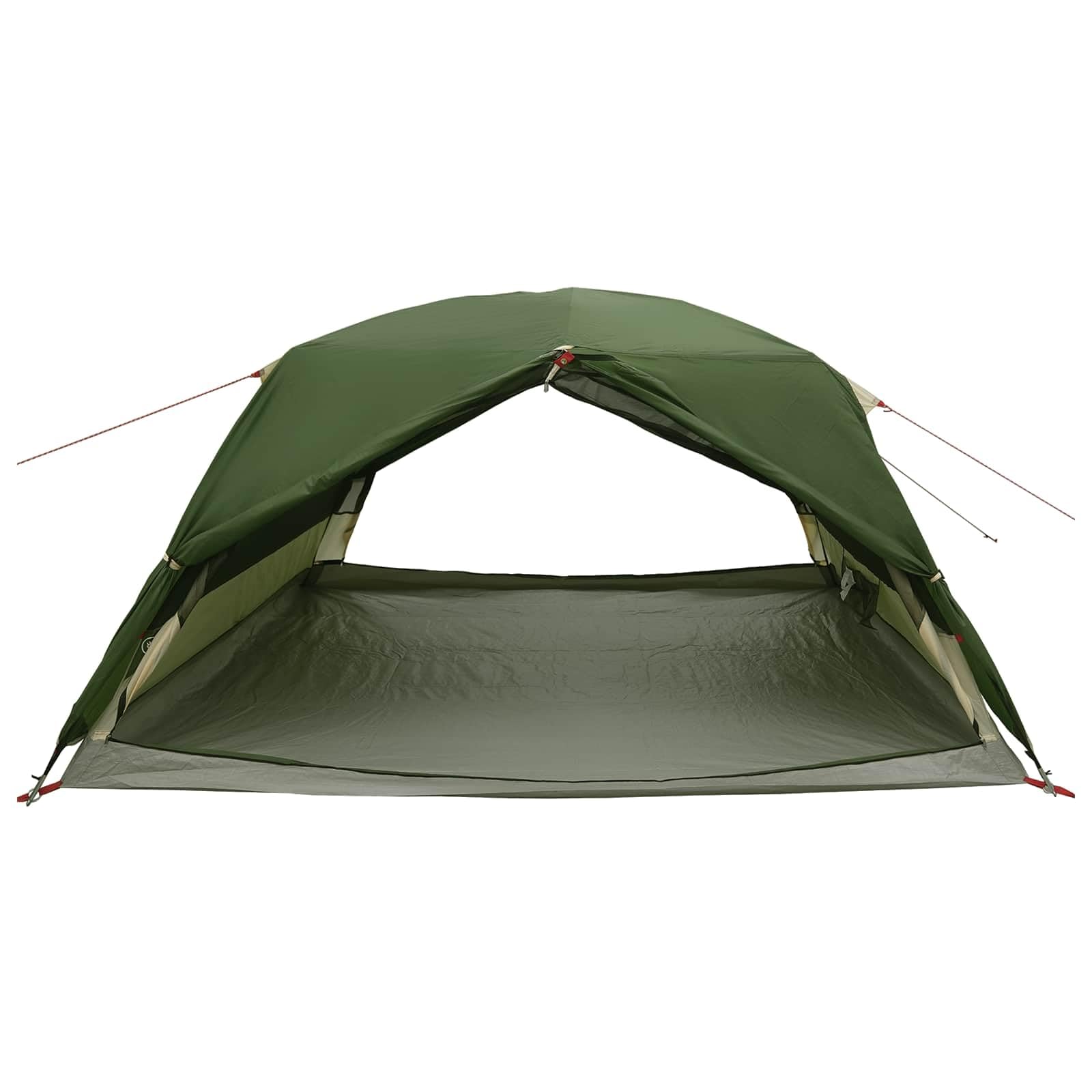 Tenda da Backpacking 4 Persona Verde in Poliestere 185T