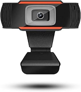 SYIBOO Conference Camera Webcam 1080P Full HD USB Web Camera With Microphone USB Plug And Play Video Call HD Web Cam For PC Computer Laptop Gamer Webcast (Color : ORANGE 1080P(2MP))