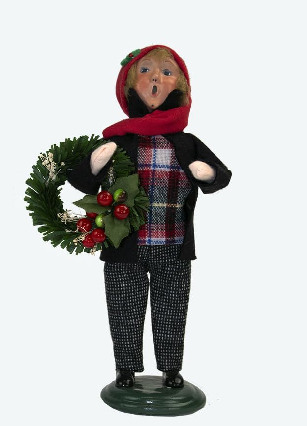 Byer's Choice Eve Family Boy Caroler 1244B キャロリングファミリーコレクション (