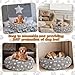 Oudain Washable Round Dog Bed Cover 45
