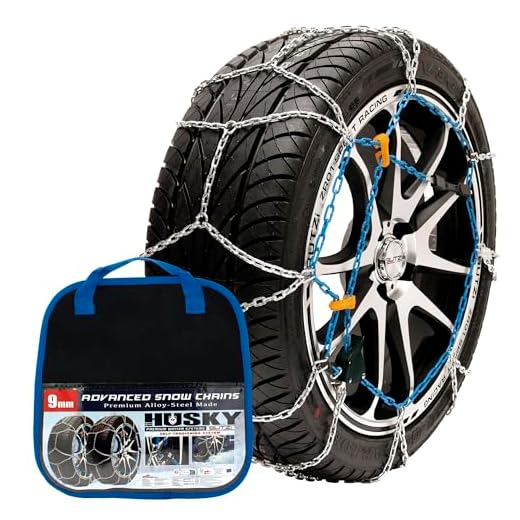 SUMEX BZCH090 Butzi Cadenas de Nieve, 9 mm, O-Norm, KN90 (Juego de 2)