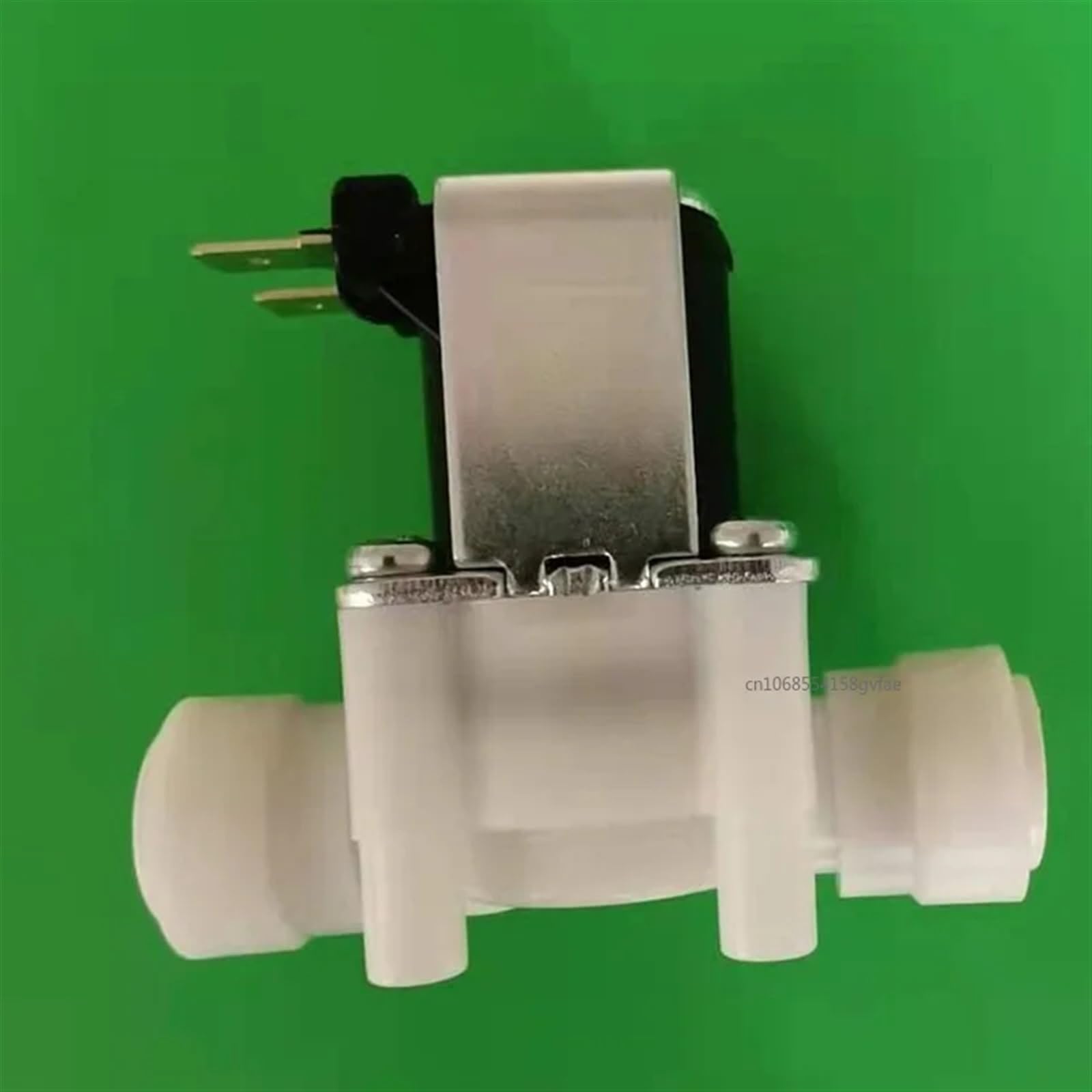 3/8" Quick Connector Electric Solenoid Valve Magnetic DC 36V 48V 110V 220V Water Inlet Flow Switch Controller(48V)