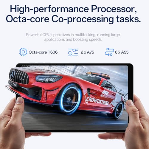 Image of Tablets Android 14, 8.7-Inch Tablet, Octa-core Processor 12 GB RAM 128 GB Storage(Expandable), 1340x800 IPS Touchscreen, Type-c 5000 mAh Battery, 2.4 /5 GHz WiFi, BT 5.0