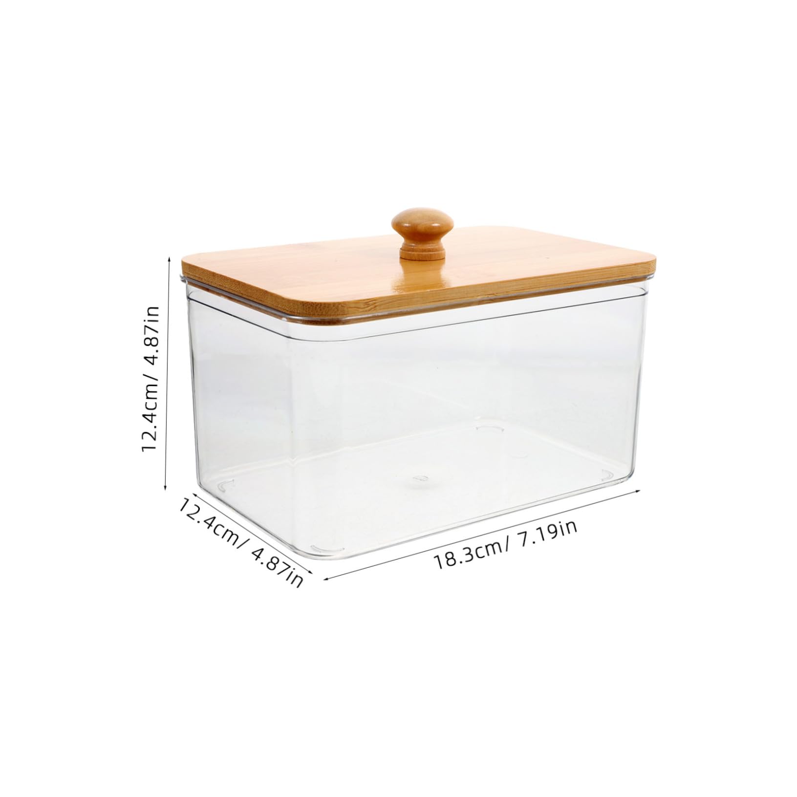 Cabilock Laundry Room Supplies Dry Sheet Holder Box with Lid Stylish Laundry Organizer Bin