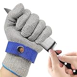 【Vestibilità perfetta】Questi guanti da taglio sono disponibili nelle taglie S, M, L, XL e sono molto aderenti grazie al tessuto elasticizzato per completare le attività più velocemente e più precisamente senza graffi o tagli.