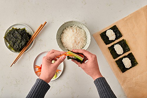 Annie Chun's Organic Seaweed Snacks, Sesame, Organic, Non GMO, Vegan, Gluten Free, 0.35 Oz (Pack of 12)