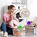 Laundry Balls Set, Natural Non-Chemical Detergent Wash Balls for Washing Machine Eco Friendly Washer Ball, Set of 2