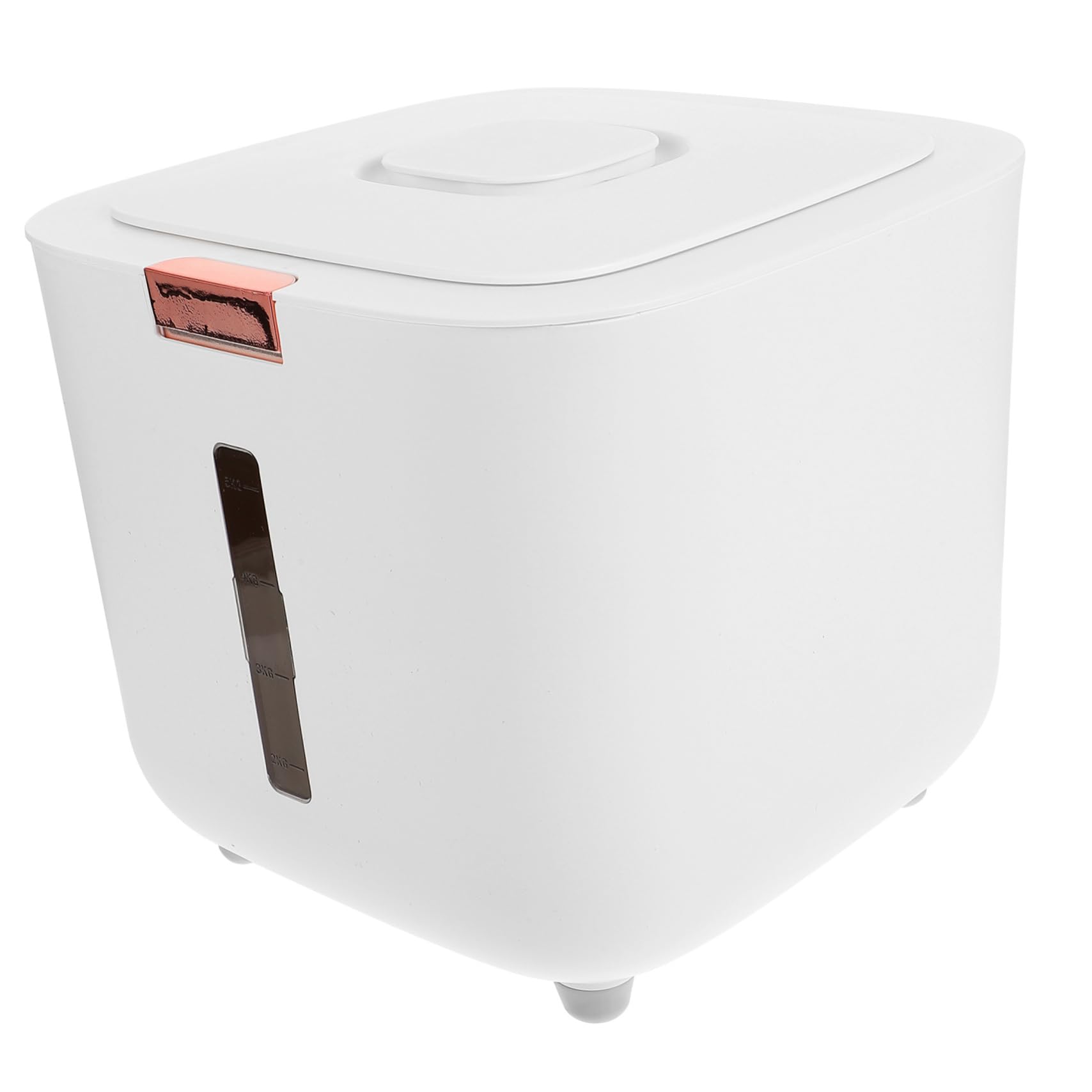 Amazon｜Mikinona 米びつ ライスディスペンサービン Pp 白い 密閉する