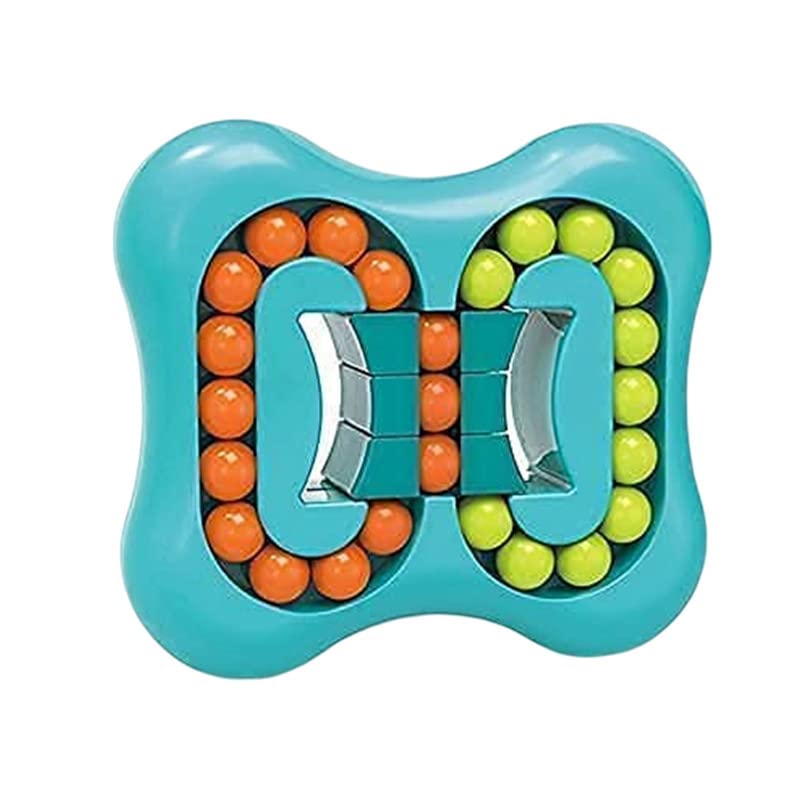 WEZOSHINET Magic Bean Cube Rotating Decompression Finger Gyro Ball Spinning Magic Bean Spinner Toy | Intelligent Rotating Finger tip Top Toy | Puzzle | Stress Relief Rotation Cube (Pack of 1) (B0BT79QJRT) Amazon Price History, Amazon Price Tracker