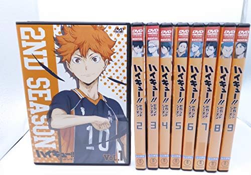 Amazon Co Jp ハイキュー セカンドシーズン レンタル落ち 全9巻セット マーケットプレイスdvdセット商品 Dvd ブルーレイ