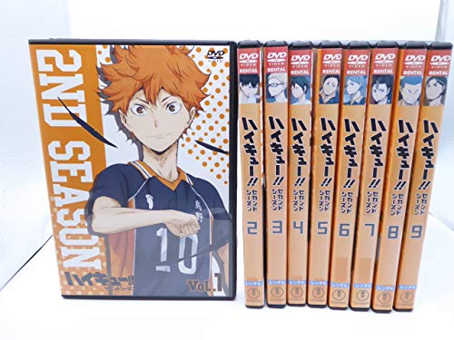 ハイキュー!! セカンドシーズン [レンタル落ち] 全9巻セット [マーケットプレイスDVDセット商品]
