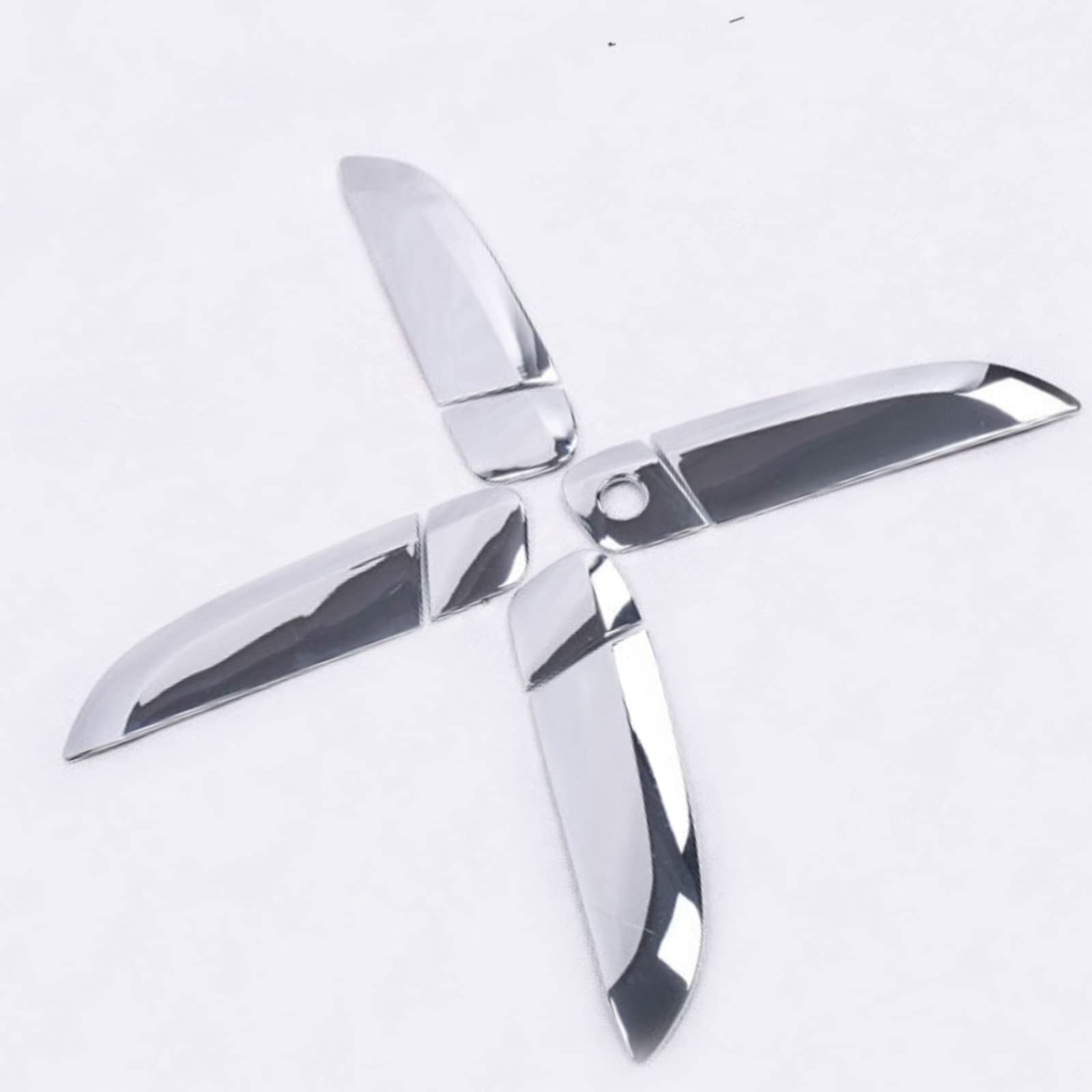 Couvre-poignée de porte Chevrolet Sail 2010-2015 au fini chrome brillant