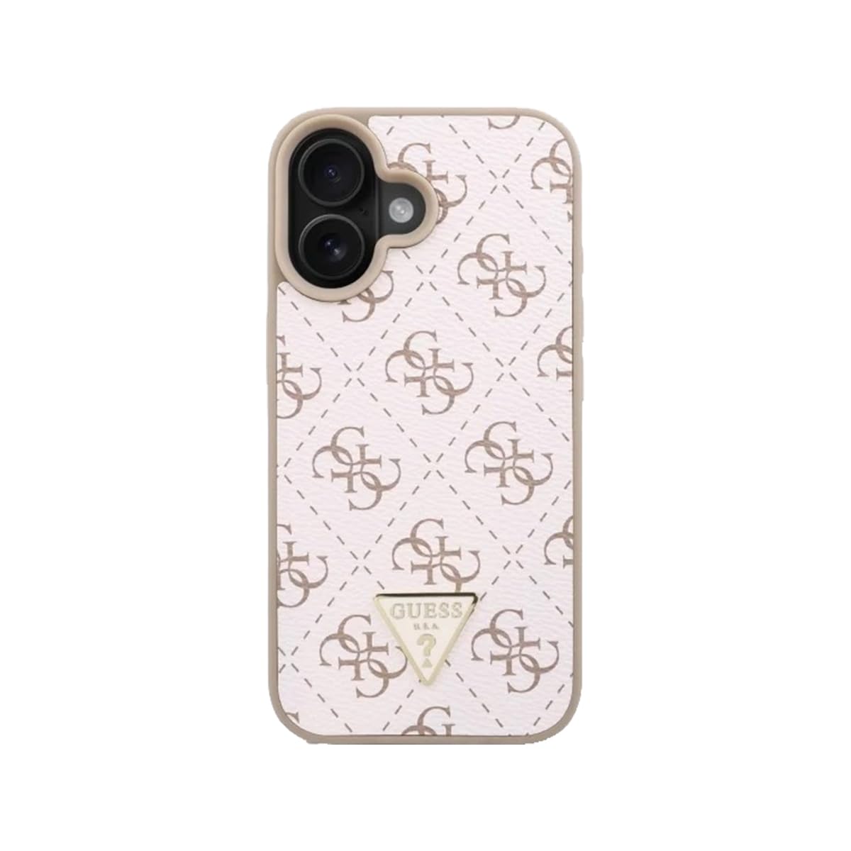 Guess Étui en Cuir PU pour iPhone 16 Plus