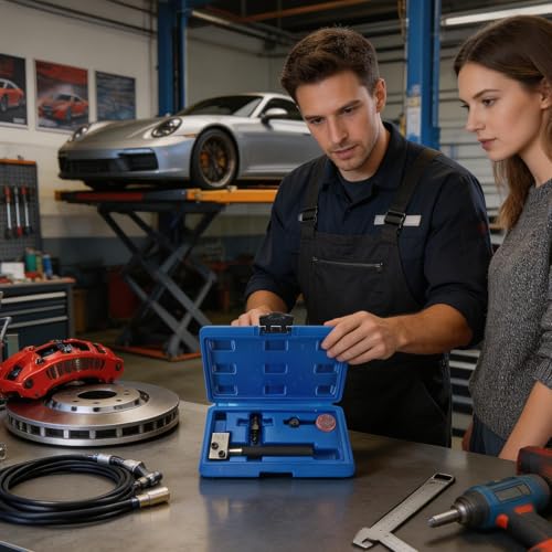Kit d'outil de flare de frein manuel robuste pour technicien auto - 2