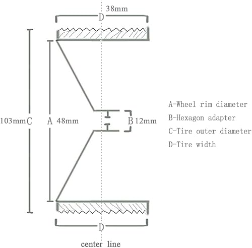 Miniatura 8 de Goolsky 4 piezas AUSTAR ax-3020C 1.9pulgadas Escala 110neumáticos con llanta de rueda para 110D90SCX10CC01RC Rock Crawler, Plateado