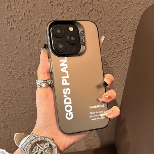 God's Plan Christian Bible Verse Phone Case for iPhone 17 Pro Max, Black 1 by Generic - Used condition - Image 3