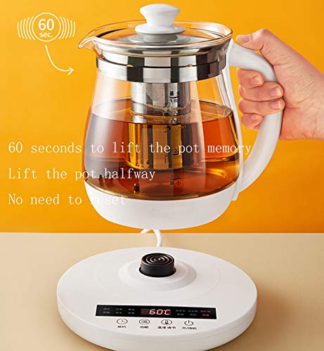 Tetera Eléctrica de Vidrio con Control de Temperatura miniatura 4