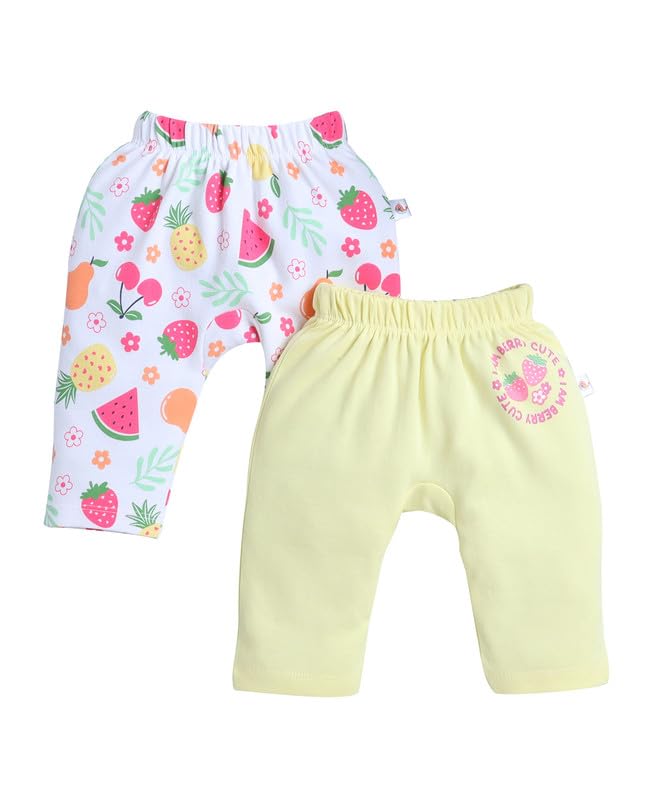 BUMZEE Baby Girls Cotton Diaper Pants/Leggings/Pyjamas (Peb10543)-image-39