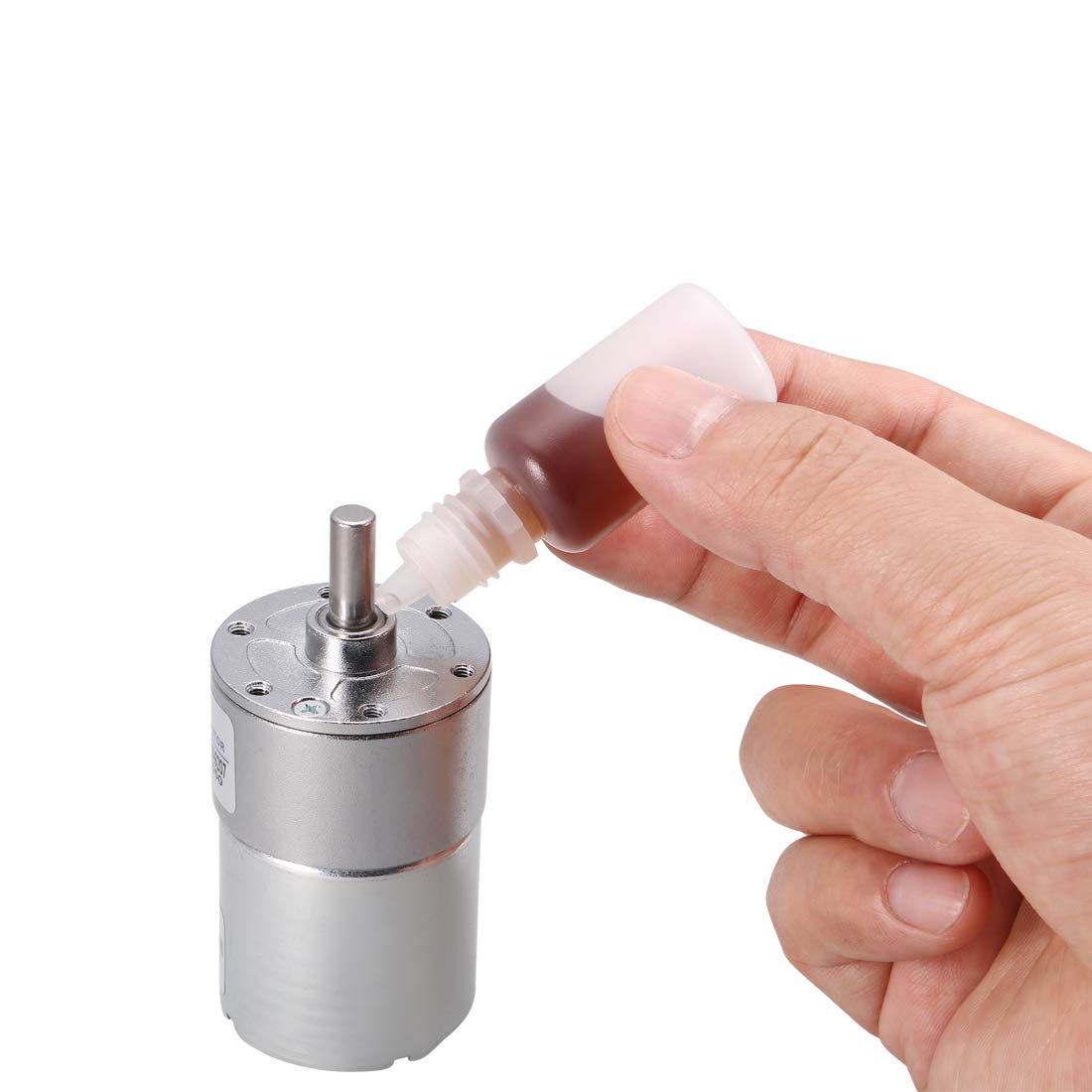 uxcell Plastic Dropper Bottles, 5ml/0.17 oz Empty Squeezable Dropper Bottle with Cap, White, Pack of 10