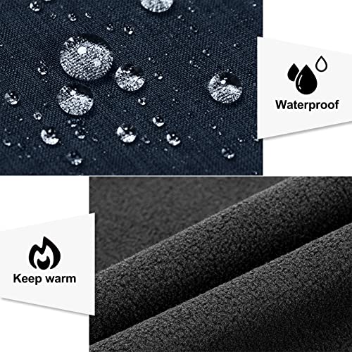 33,000Ft Men's Lightweight Softshell Vest Outerwear Zip Up Fleece Lined Windproof Sleeveless Jacket For Golf Running Hiking #TOP3