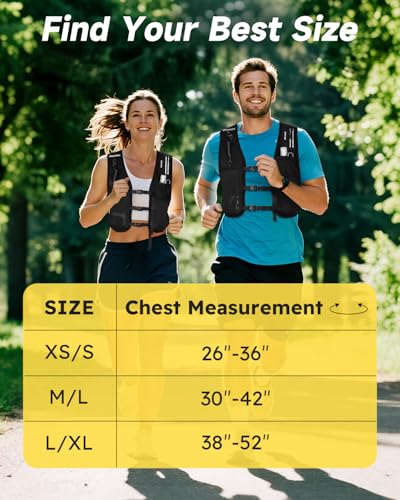 MOKURA Running Vest with 500ML Soft Flask