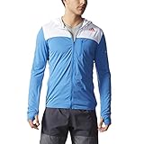 Adidas - stretchjacket m adidas Stretchjacket M Veste Homme, Bleu/Blanc, FR : XXL (Taille Fabricant : 2XL)