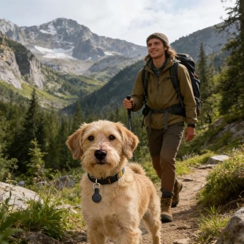 Collier de localisation pour chien avec clôture virtuelle GPS extérieure - 2