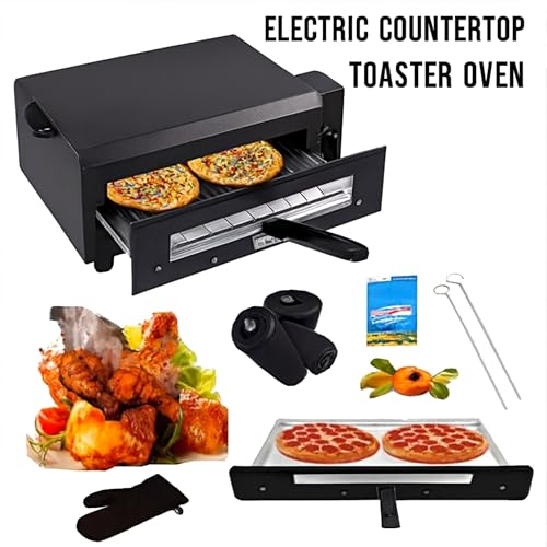 Image of Drumstone (𝟏𝟓 𝐘𝐞𝐚𝐫𝐬 𝐰𝐚𝐫𝐫𝐚𝐧𝐭𝐲) 2500W Electric Tandoor with Adjustable Timer | Compact Countertop Grill & Roasting Oven for Home Cooking