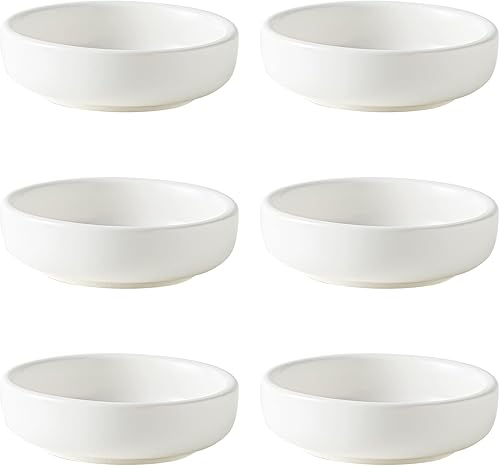 Miniatura 7 de Juego de cuencos de inmersión, platos de cerámica para salsa, plato de salsa de soja de 2 onzas, cuencos auxiliares, tazón pequeño para barbacoa,