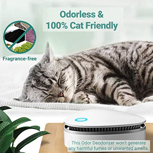 Phantomsky Air Purifier For Strong Odor, Cat Litter Deodorizer Pet Odor Eliminator Rechargeable Cat Litter Box Air Purifier For Home Removes Odors, Air Pollution, Etc, For Cat Litter Box Shoe Box #TOP3