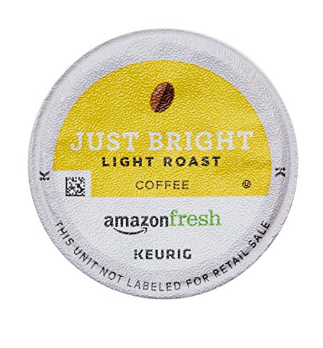 Image of AmazonFresh 80 Ct. K-Cups, Just Bright Light Roast, Keurig K-Cup Brewer Compatible