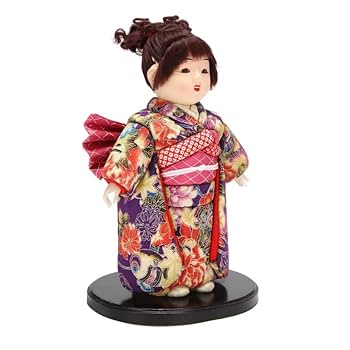 Amazon | 日本人形 舞踊 舞妓芸者人形モデル オリエンタルドール