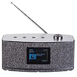 Sonido de primera clase: altavoces estéreo de alta calidad con 2 x 7,5 W RMS proporcionan al sistema compacto un sonido equilibrado y lleno de espacio con graves intensos. La salida de sonido sintonizada de la radio por Internet te permite escuchar cada nota individual. Esto está respaldado por una carcasa de alta calidad y estable de textil clásico, en la que se ha procesado dos altavoces estéreo de alta calidad.