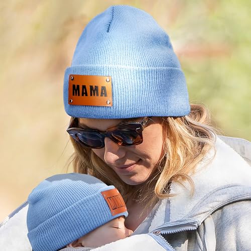 Custom Name Baby Beanie Hat, Personalized Beanies Winter Knit Hat Gifts for Kids Toddler Adults2