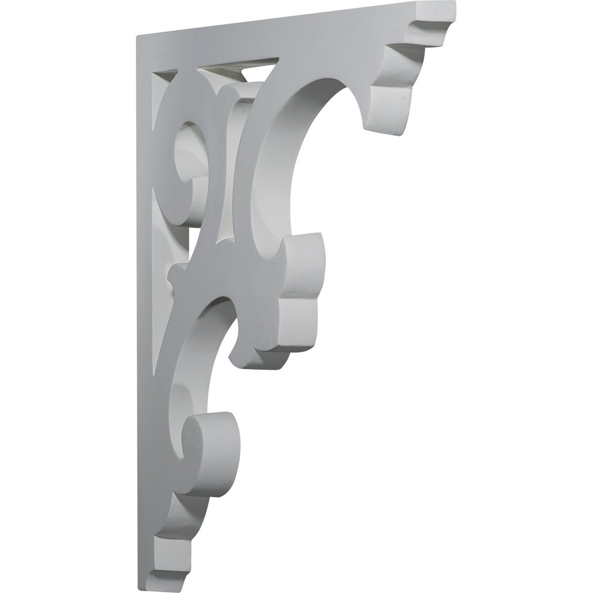 Chesterfield White Urethane Decorative Bracket 13" x 14"