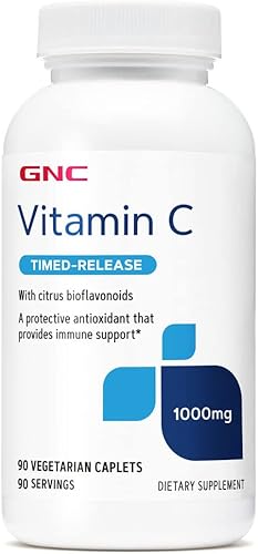 GNC Vitamina C 1000 mg, comprimidos, 90 ea