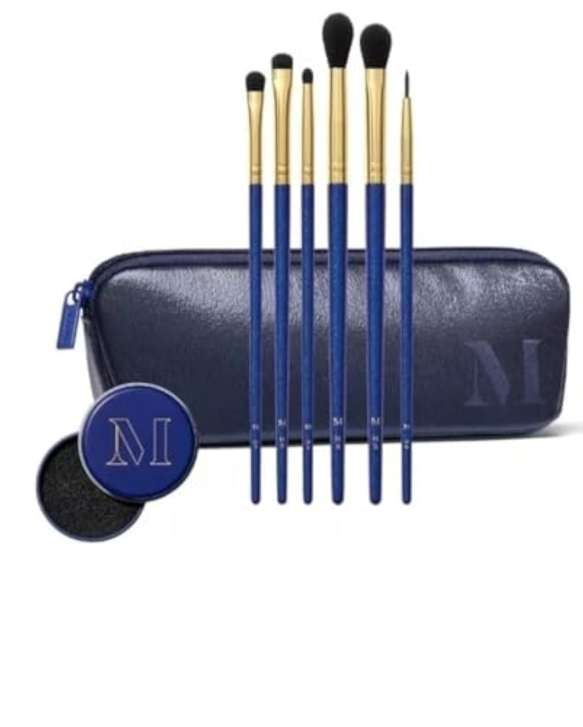 "THE MORE THE MERRIER"- Morphe 6 Piece Make up Eye Brush Set & Bag & Brush Cleaner