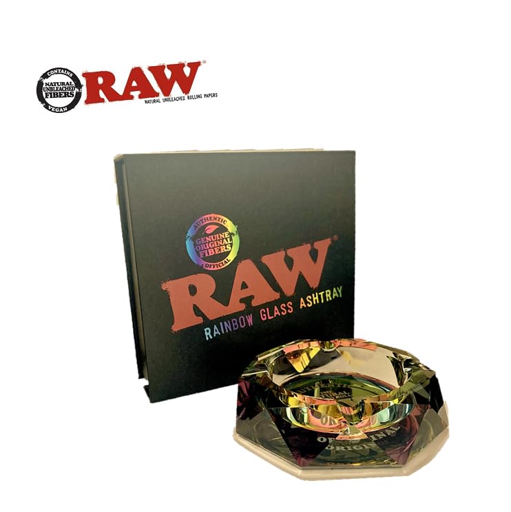 Amazon.co.jp: CIN-SHOP RAW レインボー グラスアシュトレイ RAINBOW