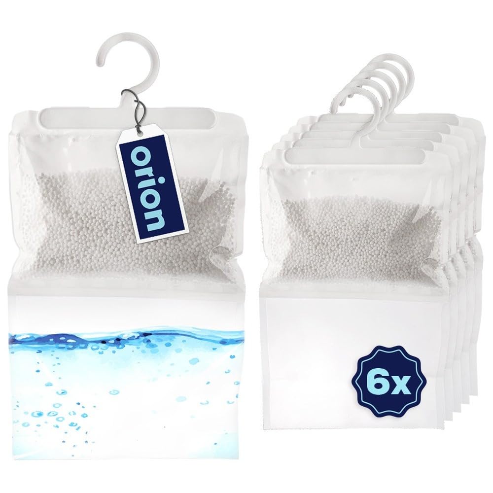 orion group Lot de 6 déshumidificateurs 400 g x 6