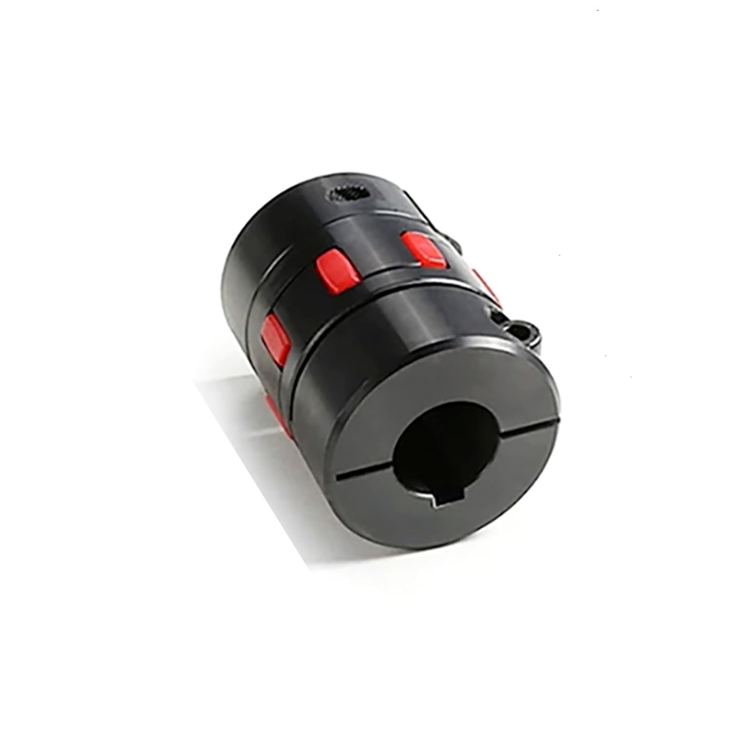 XL3 D64L90 Flexible Jaw Coupler - 12mm to 38mm CNC Motor Ballscrew Shaft Coupling (Clamp Type, Plum Steel)(32x32)