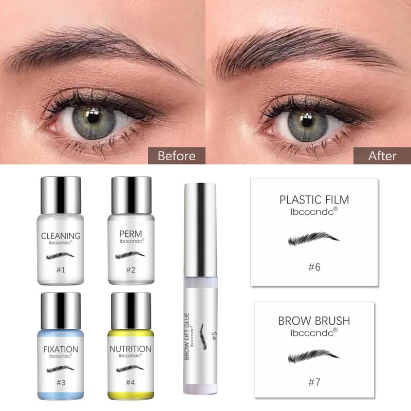 ibcccnc BROW LAMINATION 眉毛ラミネーションキット Amazon | 眉毛パーマセット 眉毛ラミネーション型接着剤キット