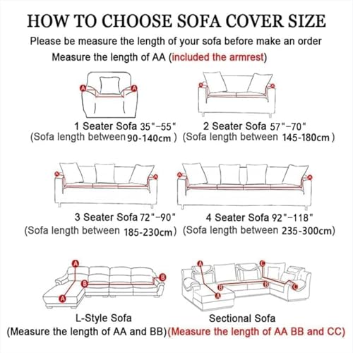 Housse de canapé extensible 3 places imprimée et lavable