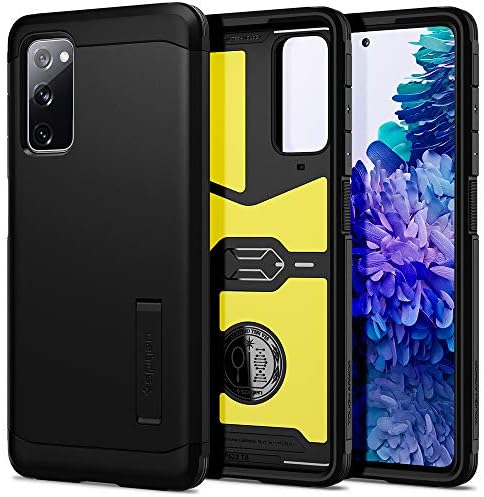 Spigen Tough Armor [Extreme Protection Tech] Designed for Samsung Galaxy S20 FE 5G Case (2020) - Black