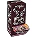 Monbana Coffret 800 gr Assortiment de 200 carrés de chocolat. 10 saveurs différentes, chocolat au lait, noir 70 %...
